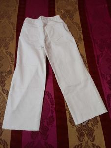 White Wide Leg Jeans