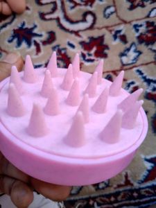 Pink Scalp Massager