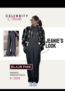 Grey formal trousers for women