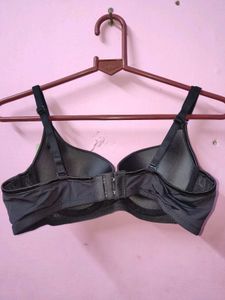 New with tag Elegant Black Bra  Floral Detail