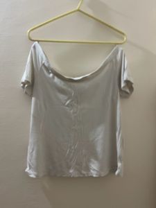 Off-Shoulder Knit Top