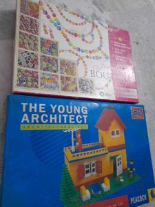 Block Building Game And Giris Jewellery Box