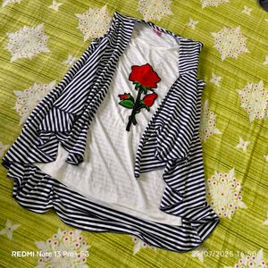 Rose Patch Top