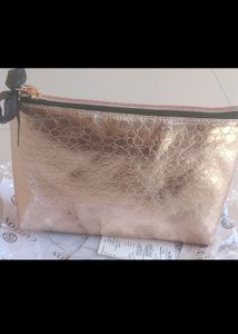 Carlton London Rise Gold Pouch
