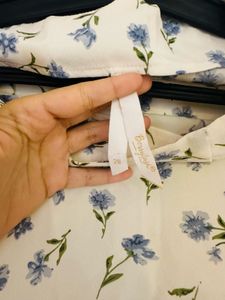 BerryLush-Chic Blue A-Line Skirt