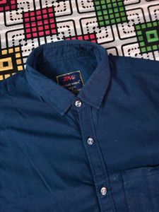 Navy Blue Casual Shirt
