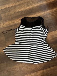 UNUSED Nuon Westside  Peplum Top