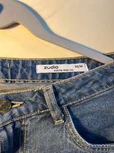Wide Leg Denim Jeans