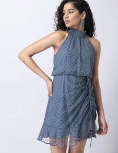 Chic Polka Dot Mini Dress