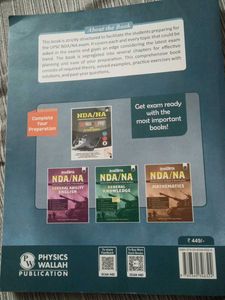 NDA/NA General Ability Science Book