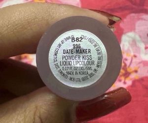 Powder Kiss Liquid Lipstick &#34;Date-Maker”