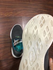 Grey Action Slip-On Shoes UK8