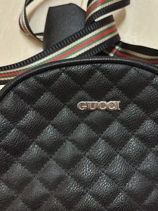 Black Quilted Crossbody Bag