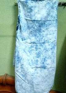 Acid Wash Sleeveless Top