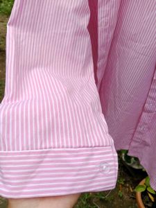 Pink Striped Long Sleeve Shirt (Brand New)