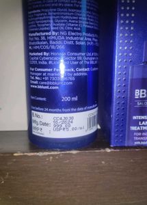 BBLUNT Lamellar Water Hair conditioner