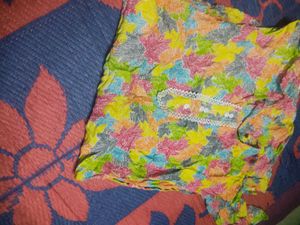 Elegant Green Ethnic Gown / 3 kurti