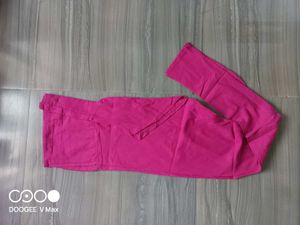 Girls Pink Ethnic Dress