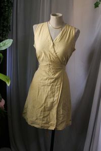 Allen Solly Wrap Type Dress - Casual Chic