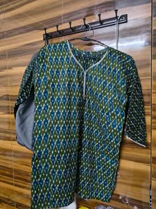 Kurta Combo – Black & Green