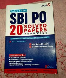 SBI PO Solved Papers - 2013 Onwards