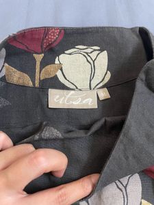 Max Cotton Dress With Beautiful Rose Print