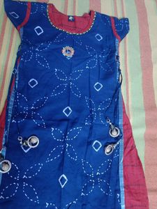 Pretty Navy Blue Kurti