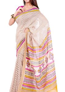 Pure Chanderi Silk Cotton Saree