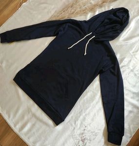Navy blue hoodie