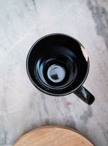 Black Ceramic Mug