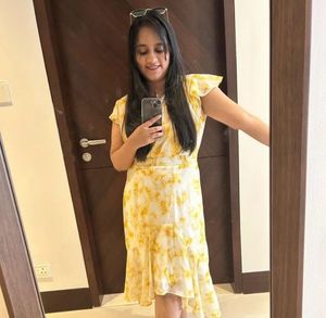 Latin Quarters Lime Yellow Dress