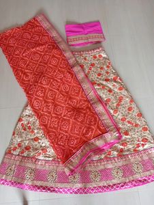 Lehnga Choli Duppata Set