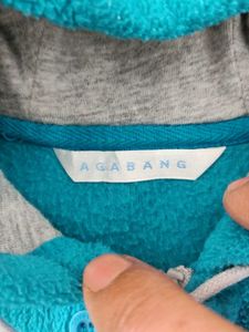 Cute Blue Fleece Jacket