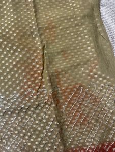Sparkling Ombre Saree With Blouse