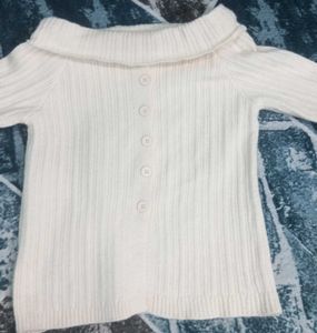 Creamy Knit Sweater