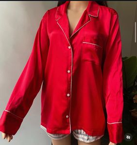 Victoria’s Secret Red Satin Top