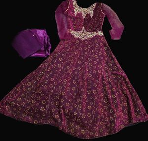 Beautiful ❤️ Wedding Wear Anarkali Kurta Set
