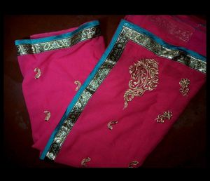 Saree + Stiched Blouse