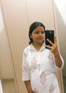 Elegant Floral Print Kurta