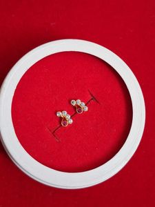 Stud Earrings Gold