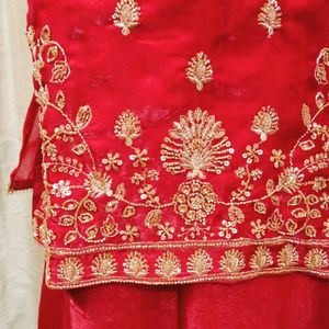 Elegant Ethnic Kurti plazzo set