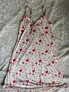 Heart & Cupcake Print Nightgown