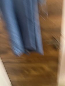 Zara Denim Romper with Tie Straps