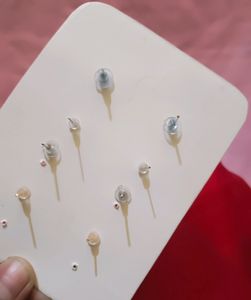 Regular College/Office Earings And Studds Combo