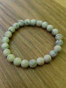 Howlite stone Beaded Bracelet