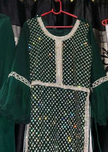 Hand Work Palazzo Kurti Dupptta (Offer Price)