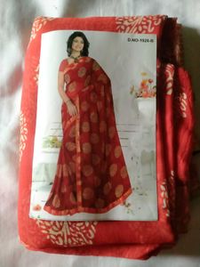 Red Saree