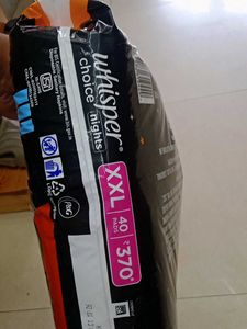Whisper Choice Nights XXL 40 Pads