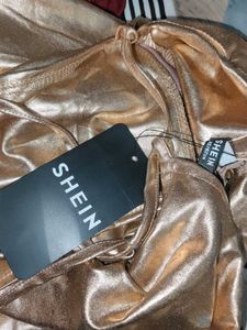 Elegant Gold Slip Dress 💛✨