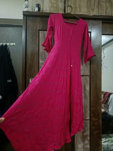 PURE RAYON LONG KURTA